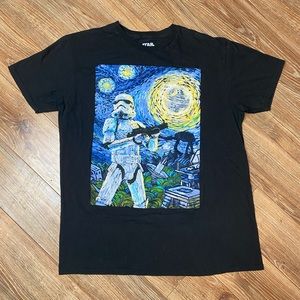 Star Wars inspire Van Gogh tshirt